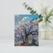 Nicholas Roerich著「Krishna - Kuluの春」 ポストカード (スタンド正面)