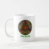 Nicholsのケルト結び目模様 コーヒーマグカップ (左)
