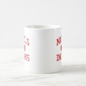 Nichols -インディアン-後輩- Biloxiミシシッピー コーヒーマグカップ (中央)