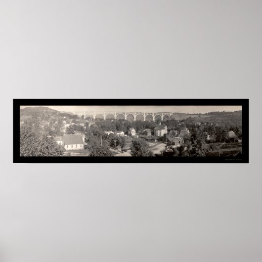Nicholson Viaduct PA写真1915 ポスター (正面)