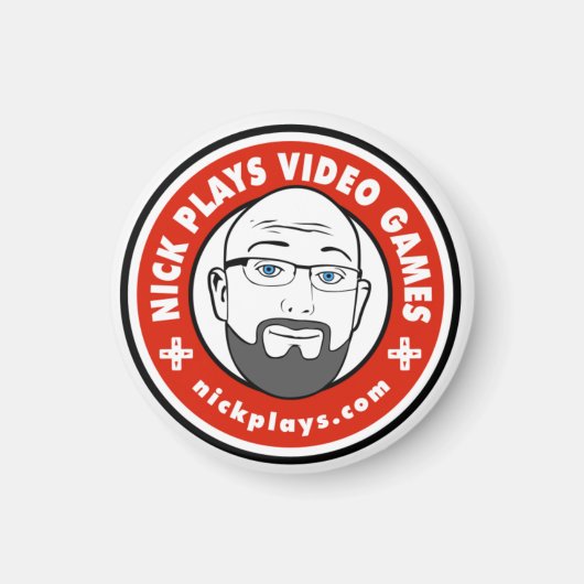 Nickビデ遊オ・ゲーム磁石 マグネット (正面)