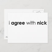 nick.ai ポストカード (正面/裏面)