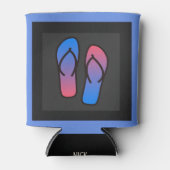 NiCK DAVID – ブルーラグーンカン&ボトルクーラー 缶クーラー (正面)