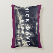 NiCK DAViD – プラムバーピロー アクセントクッション (正面(垂直))