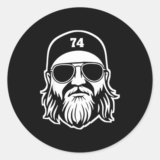 Nick Mangold A True Jet 74 Apparel  ラウンドシール (正面)