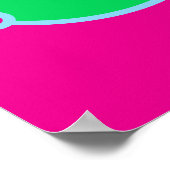 Nick Nebulon™/ホットピンク ポスター (角)