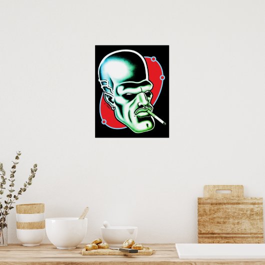 Nick Nebulon™ Poster ポスター (キッチン)