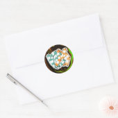 Nick to Garffitiアートステッカー1.5インチ ラウンドシール (封筒)