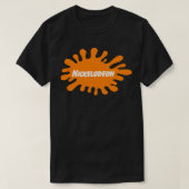 Nickelodeonロゴシール Tシャツ (デザイン正面)