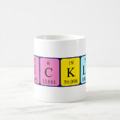 Nicklas periodicテーブル名mag コーヒーマグカップ (中央)