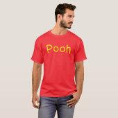 Nickname-Pooh First Given Name Family Halloween Tシャツ (正面フル)