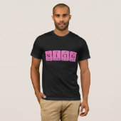 Niclas周期表名のシャツ Tシャツ (正面フル)