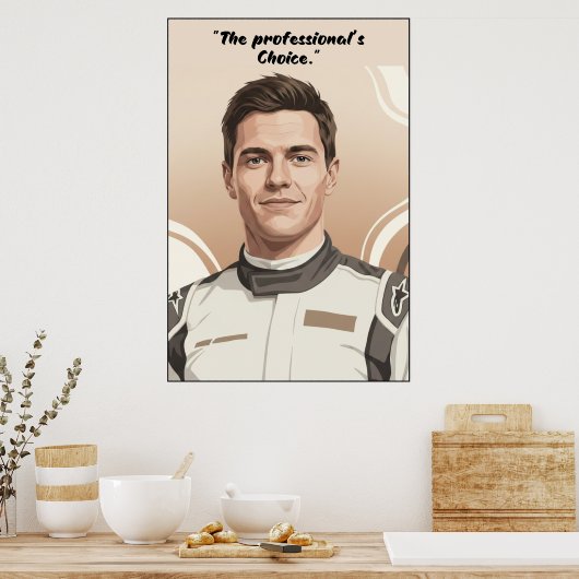Nico Hülkenberg Poster ポスター (キッチン)
