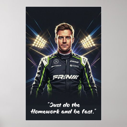 Nico Hülkenberg Poster ポスター (正面)