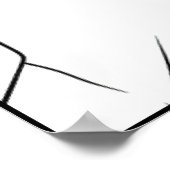 Nico Hülkenberg Racing Vector – Be the Light ポスター (角)