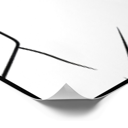 Nico Hülkenberg Racing Vector – Be the Light ポスター (角)