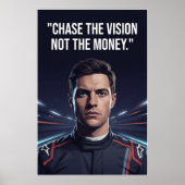 Nico Hülkenberg Racing Vector – Chase the Vision ポスター (正面)
