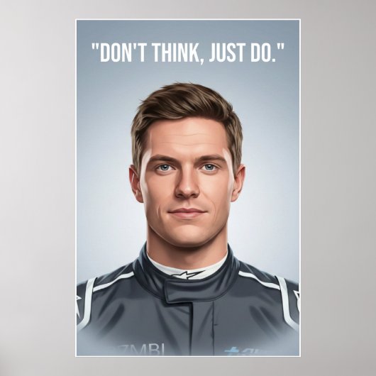 Nico Hülkenberg Racing Vector – Poster ポスター (正面)
