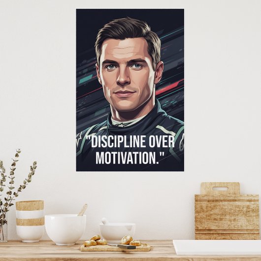 Nico Hülkenberg Racing Vector – Poster ポスター (キッチン)