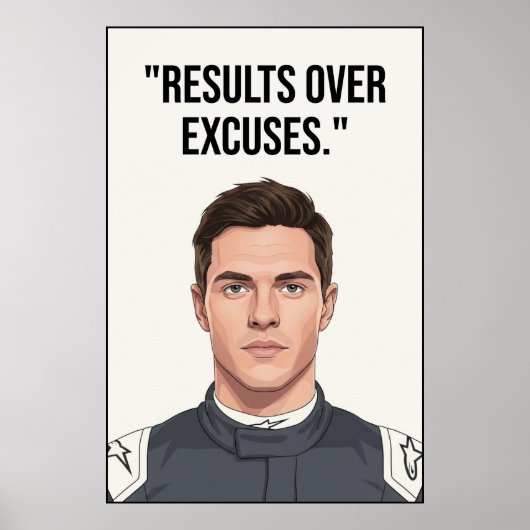 Nico Hülkenberg Racing Vector – Poster ポスター (正面)