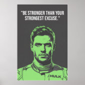 Nico Hülkenberg Racing Vector – Poster ポスター (正面)