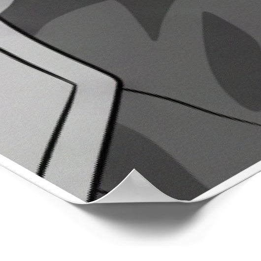 Nico Hülkenberg Racing Vector – Quiet the Ego  ポスター (角)