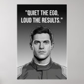 Nico Hülkenberg Racing Vector – Quiet the Ego  ポスター (正面)