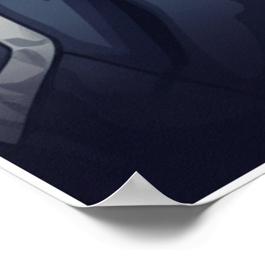 Nico Hülkenberg Racing Vector – You Haven’t Failed ポスター (角)