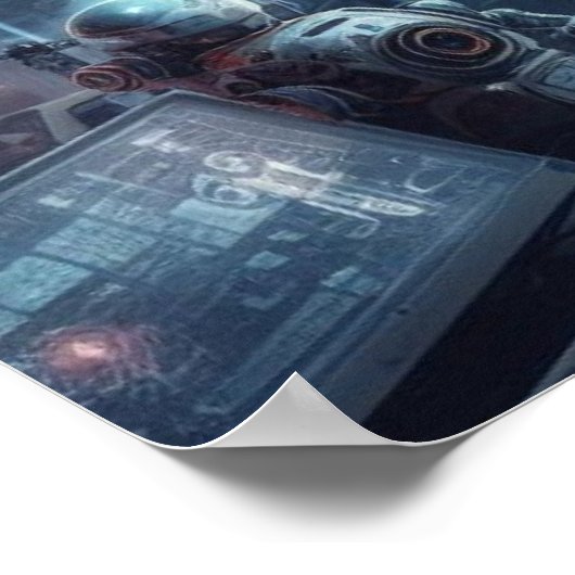 Nicola Tesla  ポスター (角)