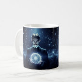 Nicola Tesla Caneca de Café コーヒーマグカップ (正面左)