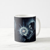 Nicola Tesla Caneca de Café コーヒーマグカップ (正面右)