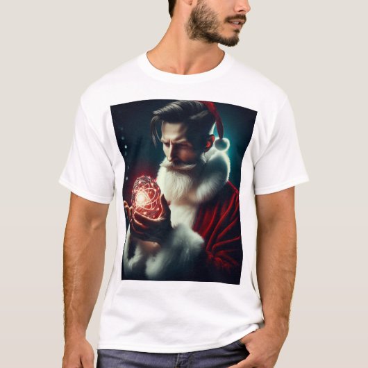 Nicola Tesla natal Camiseta Tシャツ (正面)