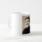 Nicola Tesla Photo コーヒーマグカップ (正面左)