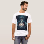 Nicola Tesla  Tシャツ (正面フル)