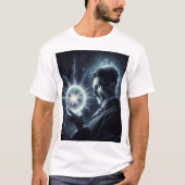Nicola Tesla  Tシャツ (正面)