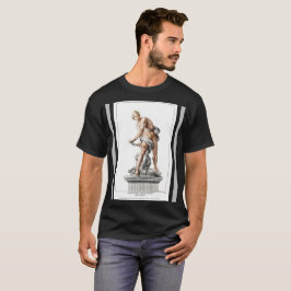 Nicolas Dorignyの版木、銅版、版画でBernini's David Tシャツ