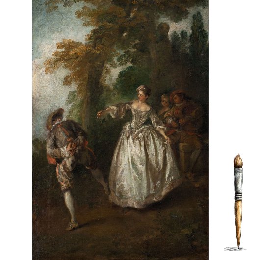 Nicolas Lancretによるオープンエアダンス 薄葉紙