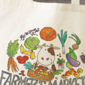 Nicole JanesによるFARMER'S MARKET トートバッグ