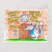 Nicole JanesによるGeisslein誕生日ポストカード ポストカード (正面)