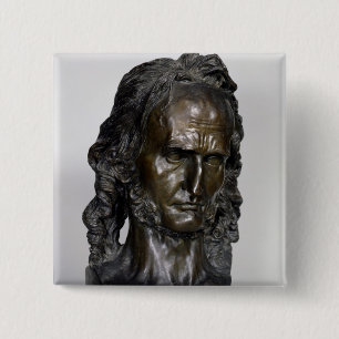 Nicolo Paganini 1830年のバスト 缶バッジ