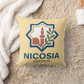 Nicosia Cyprus Mediterranean クッション (ブランケット)