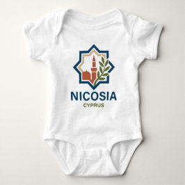 Nicosia Cyprus Mediterranean ベビーボディスーツ