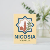 Nicosia Cyprus Mediterranean ポストカード (スタンド正面)