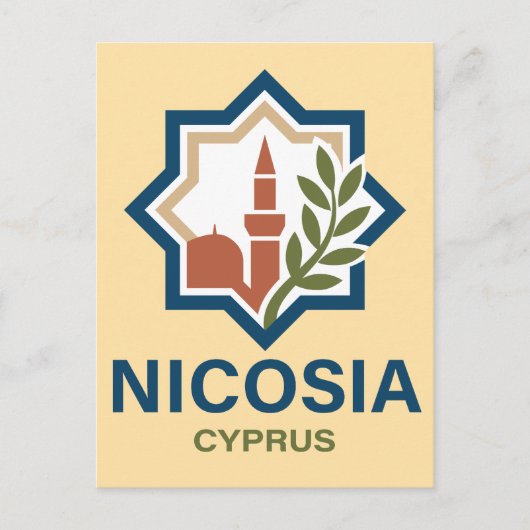 Nicosia Cyprus Mediterranean ポストカード (正面)