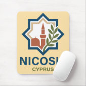 Nicosia Cyprus Mediterranean マウスパッド (マウス)