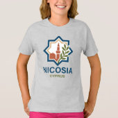 Nicosia Cyprus Mediterranean Tシャツ (正面)