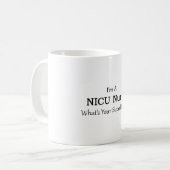 NICUのナース コーヒーマグカップ (正面左)