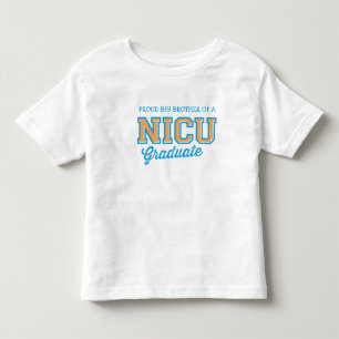 NICUの誇りを持った卒業生Tシャツの兄 トドラーTシャツ