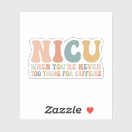 Nicuカフェインに対して若すぎることはない シール