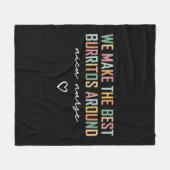 NICUナースシャツ作る最高の フリースブランケット (正面(横))